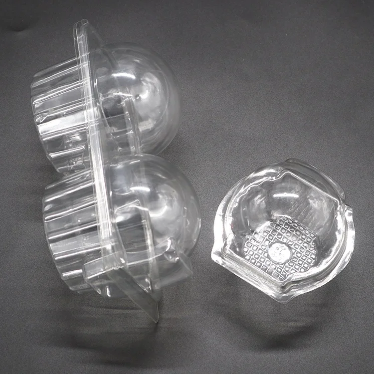 
disposable clear small blister plastic single cupcake boxes container disposable clear small blister plastic single cupcake boxes container