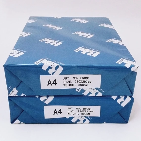 Бумага для копирования A4 высокой яркости хорошего качества 80 г/м2