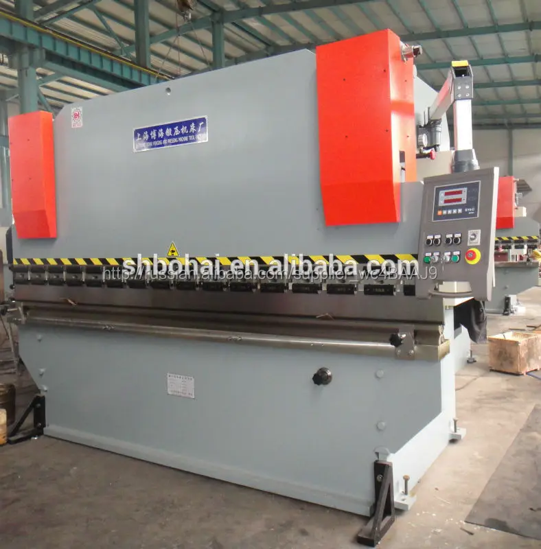 Углеродистая сталь листового металла гибочный станок, откидной плиты Китай