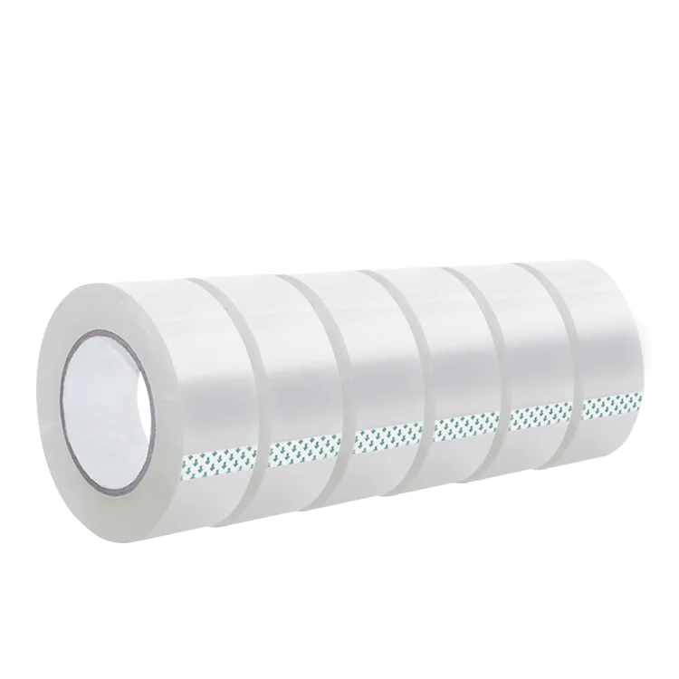 
Single Adhesive Carton Sealing Tape 48 mic Clear Packing Tape Bopp Acrylic Adhesive Tape 