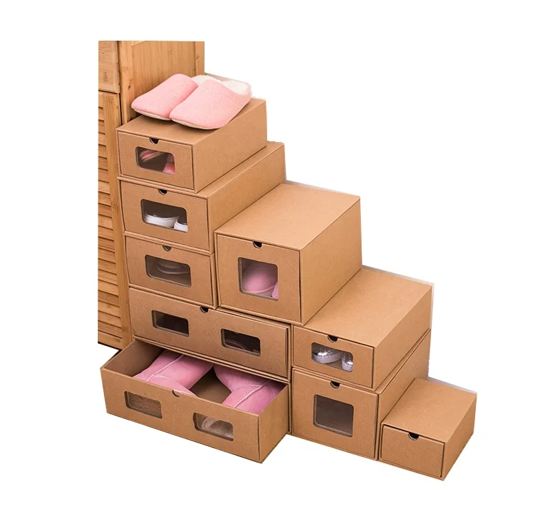 Custom Wholesale Price High Quality Corrugated Carton Drawer Box for Shoe