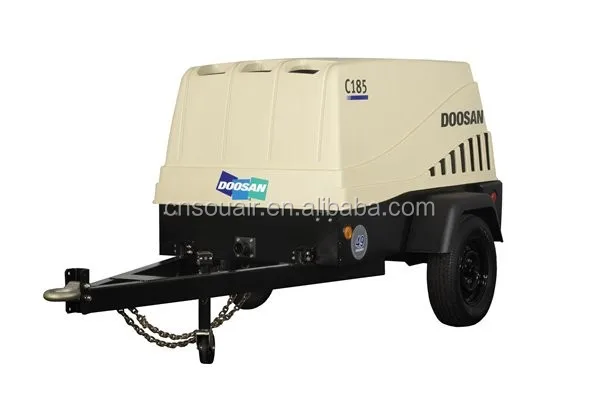 Doosan Ingersollrand P250/HP185 Air Compressor 185CFM-250CFM At 7-10bar pressure Deutz diesel engine USA Origin