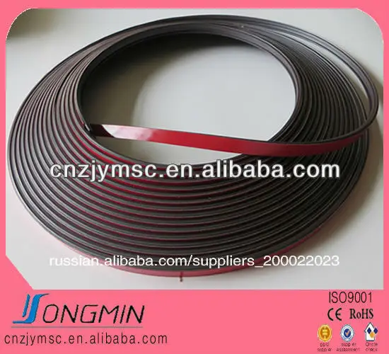 гибкие мягкие плоские резиновые магнитные наклейки рулона