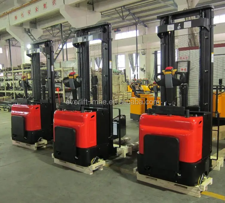 2 тонны 1.5ton 4 м 5 м 4600 мм 4500 мм стоять на Rider электрическим приводом штабелер для продажи