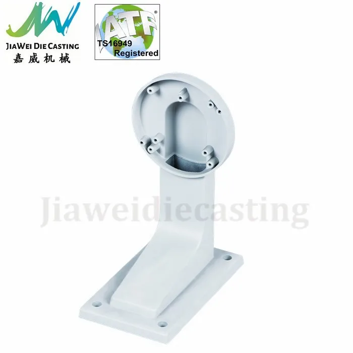 
Camera Wall Mounting Brackets Die Cast Aluminum ±0.05mm Jiawei ISO/TS 16949:2009 H13 for Core, H45 for Frame 