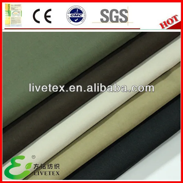 
Polyester nylon cotton types of jacket fabric material 