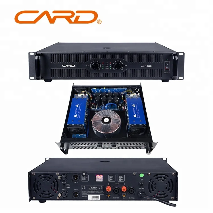 
Good performance sound quality background music studio amplifier 