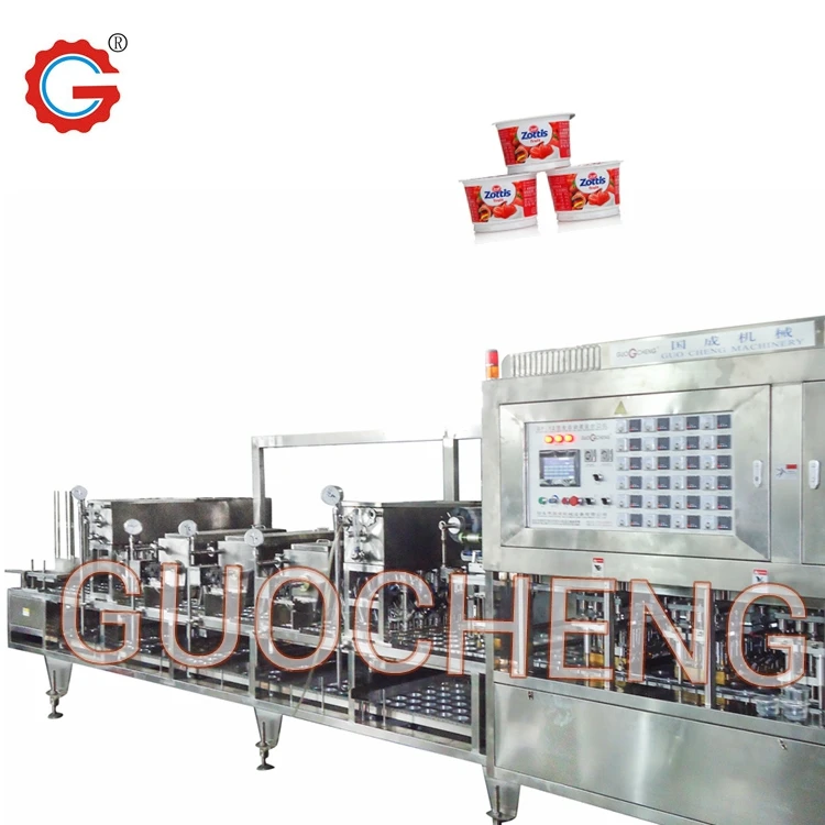 
4 Heads Cup Filling Sealing Machine For Fruit Jelly 