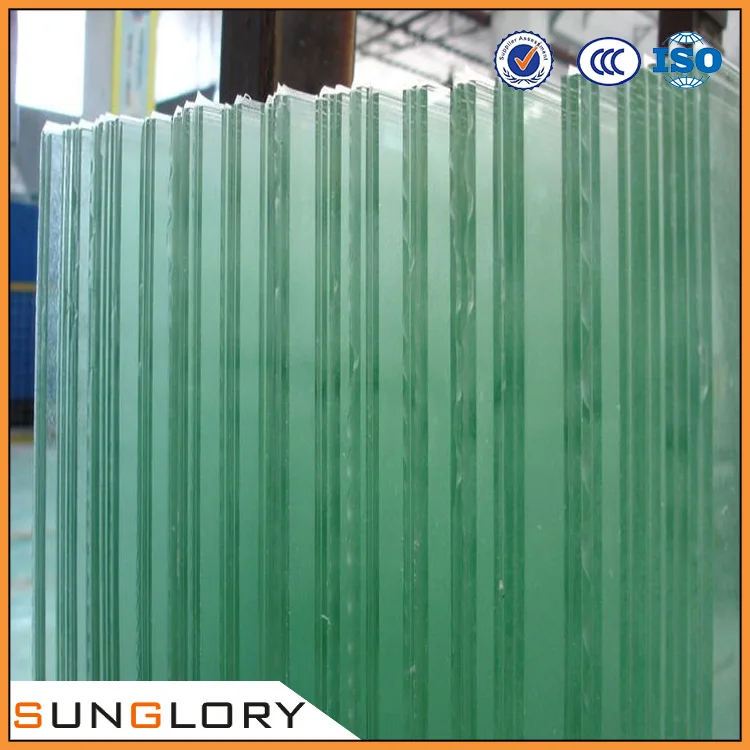 Soundproof Laminating pvb film Building Glass laminated glass noise reduction