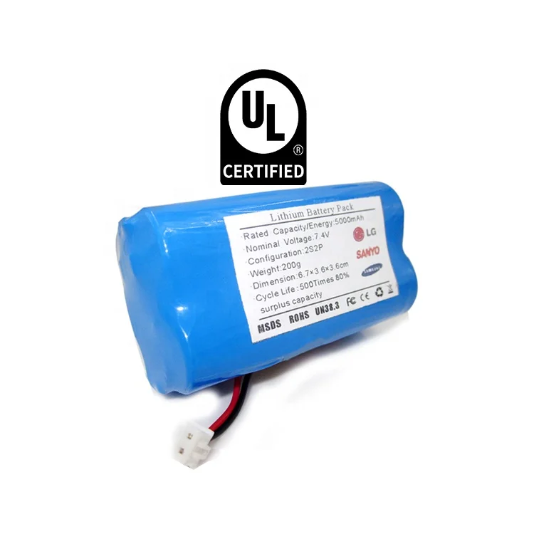 
New type 5.5V removable portable small pack lithium battery 