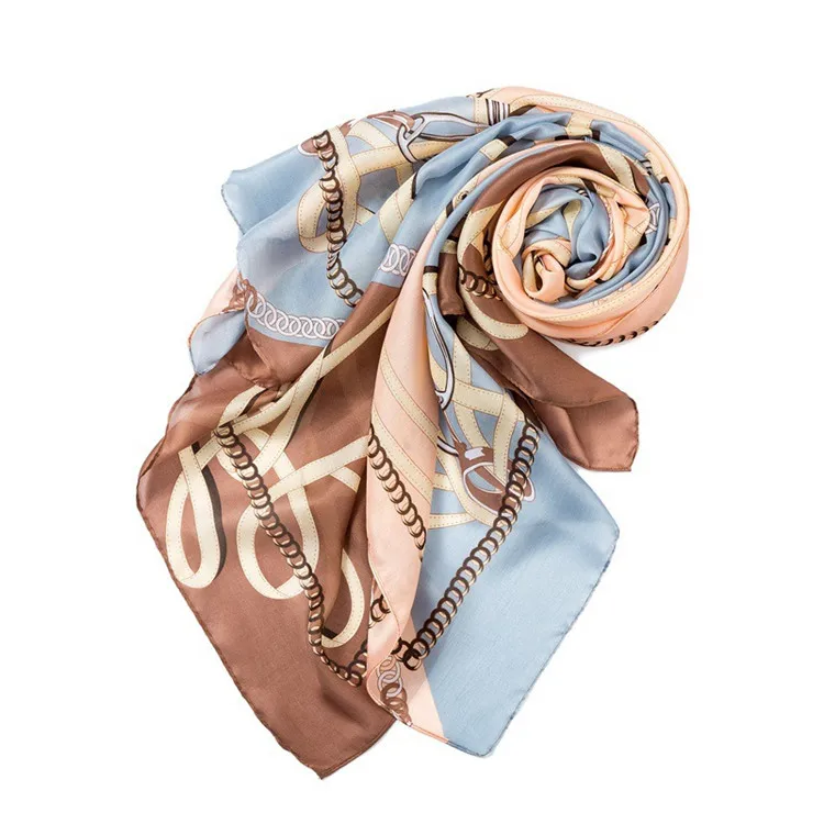 High quality ladies scarves custom print sweet beach towel scarf