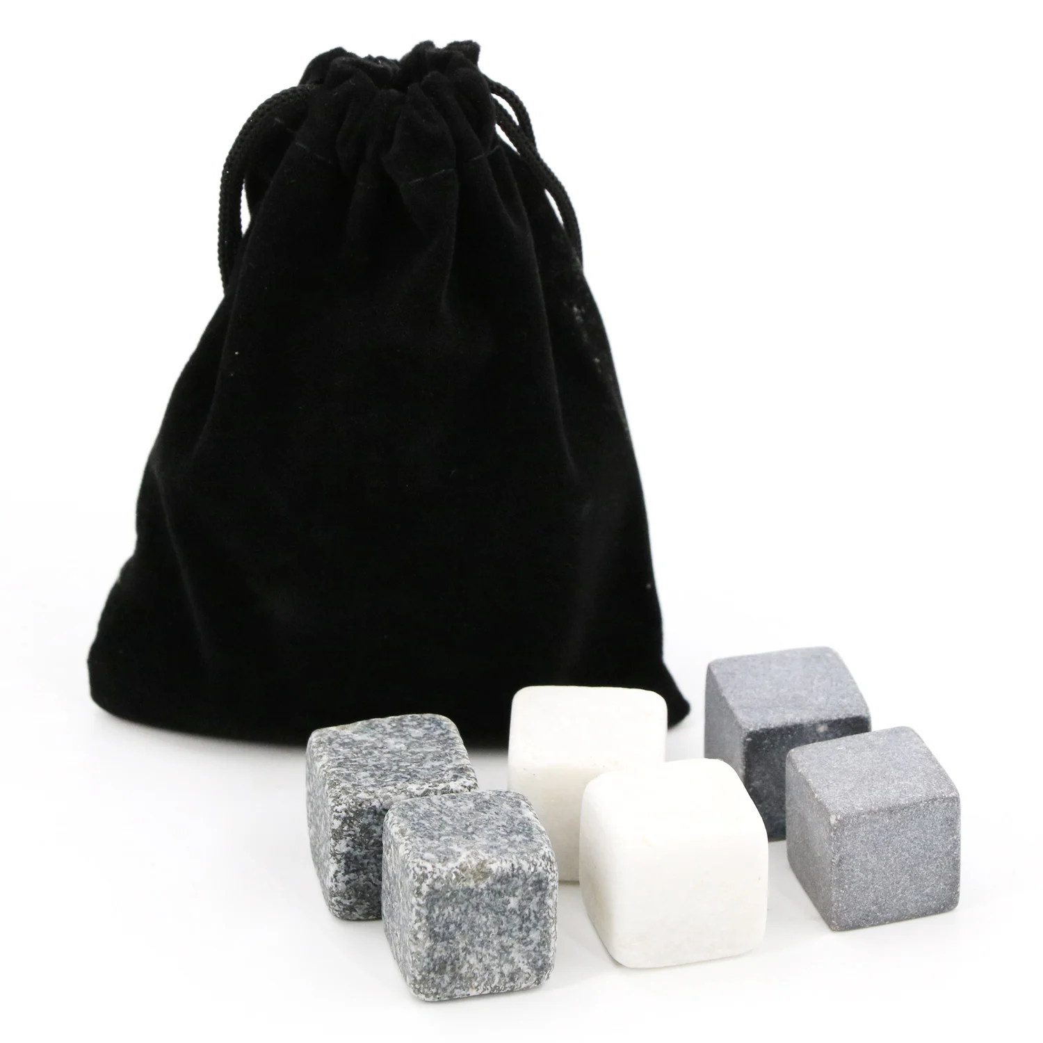 Wholesale Home and Kitchen Marble Ice Wine Block Whisky Ice Cube Stone Whisky for Wine Drink