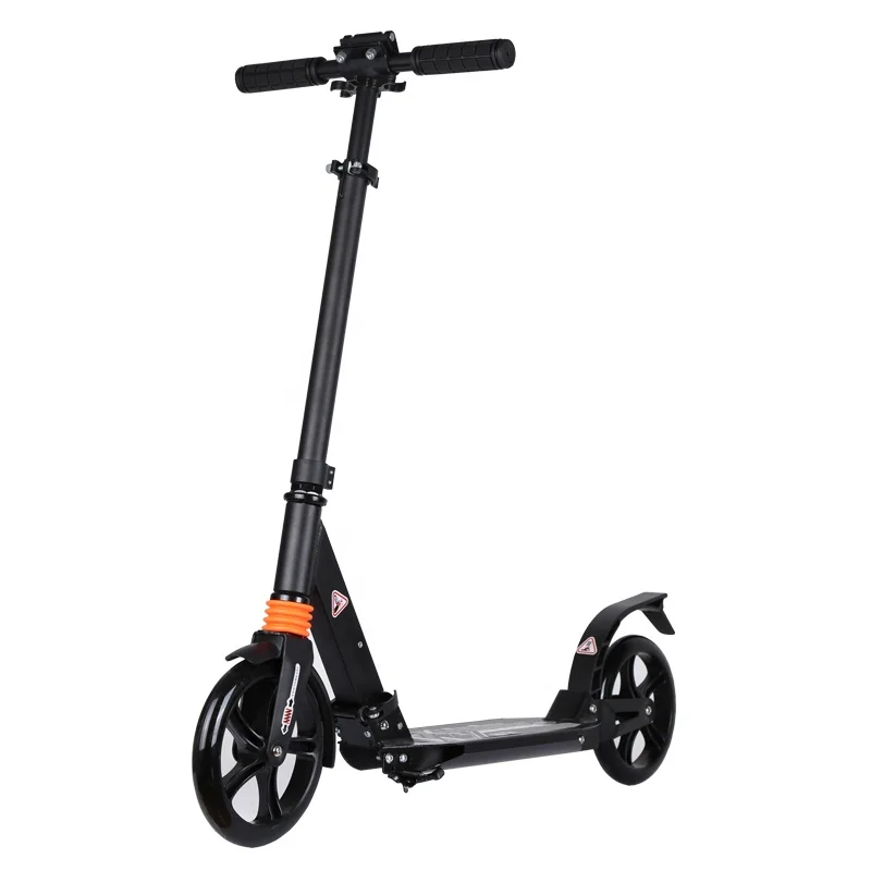 New Design High Quality Cheap Two Big Wheel Folding Foot Kick Scooter for Adult Manufacturer
