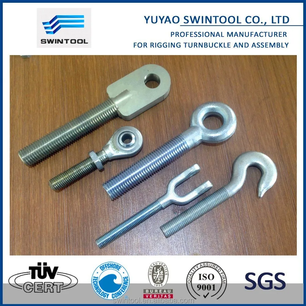 Din1478 M40 Galvanized Forged Eye Bolt Turnbuckle