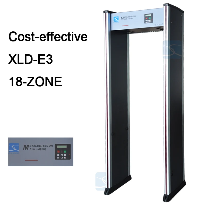 18 ZONES Security Archway Door Frame Walk Through Metal Detector gate XLD-E3