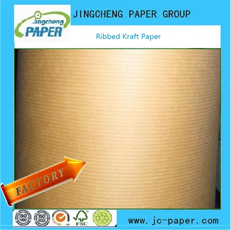 
Ribbed kraft paper 32-90gsm for envelope 