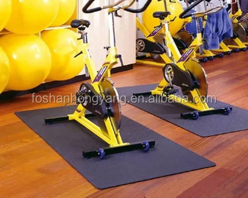 
Indoor Exercise Bike Mat For Gym Equipment , Anti-vibration 