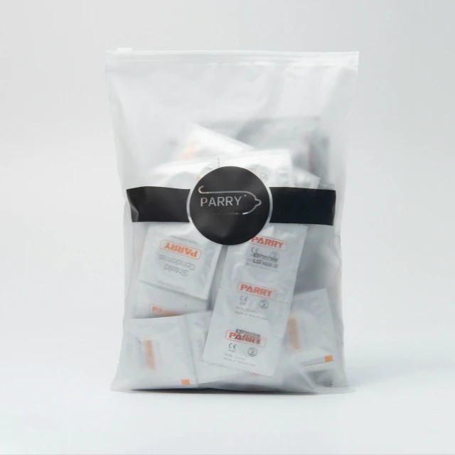 1000 pcs * PARRY Loose Bulk Condoms Without boxes Foil Pack condoms