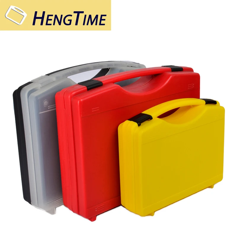 Small Simple Briefcase Injection Molded Cases Hard Carrying Case With Foam Insert
