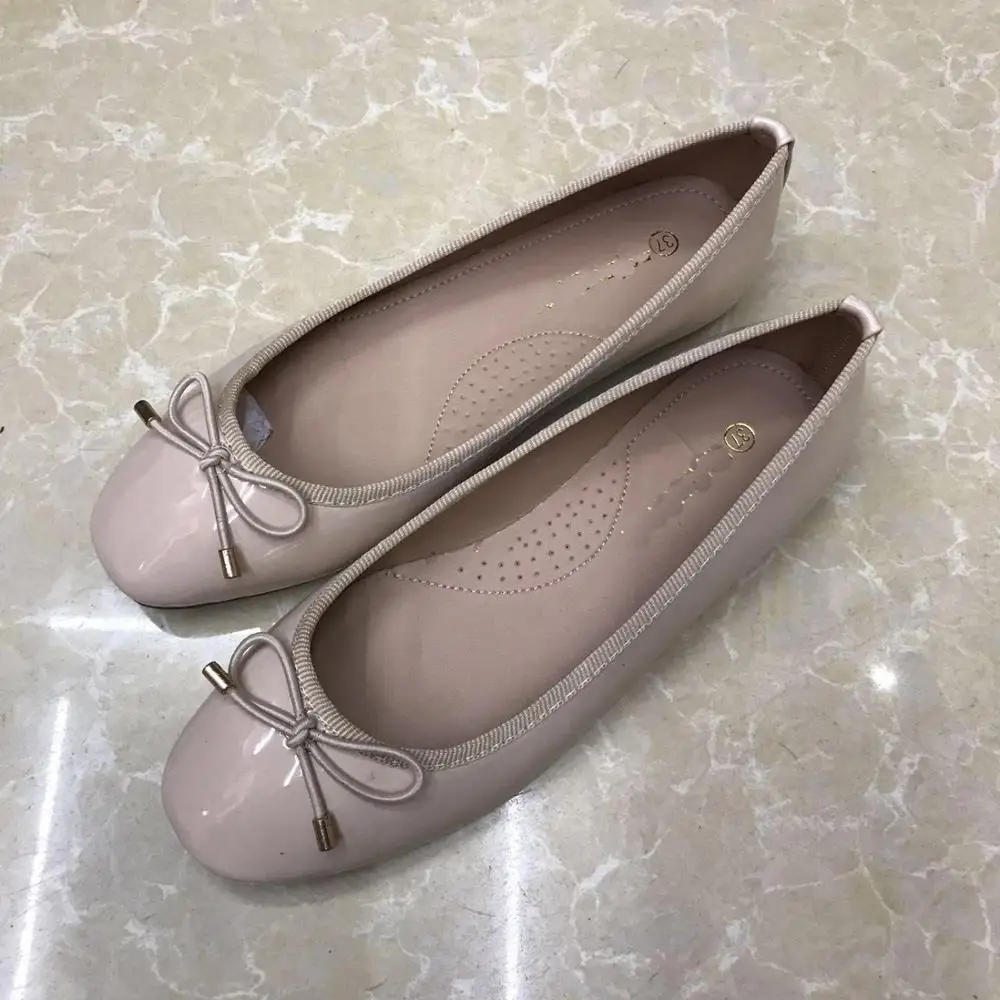 Office lady red ballet pointe outdoor pumps shoes for sale