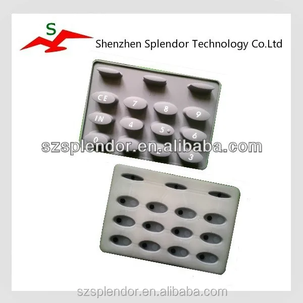 
Водонепроницаемый силиконовый Кнопка Мембранного Переключателя 