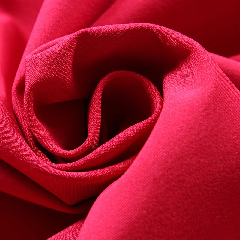 100 D 100% polyester 4 way stretch woven fabric + 3 layers transparent film and plush fabric for clothing sports fabric