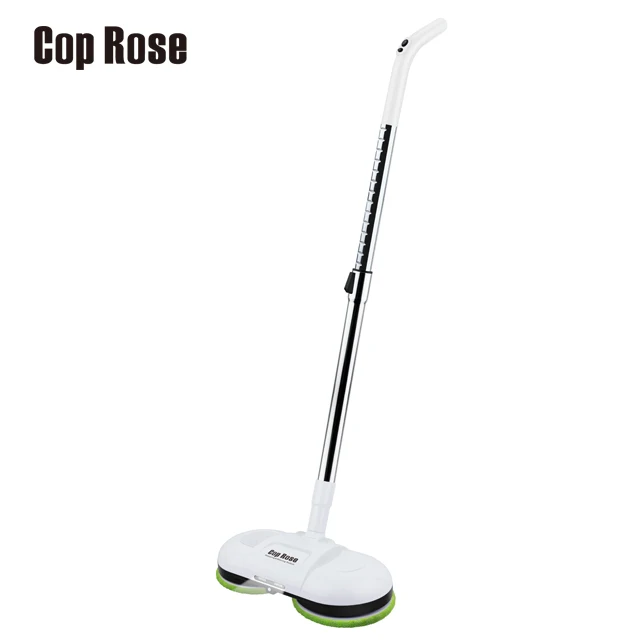 Telescopic Cordless/Wireless Electric Floor Mop&Waxer, Cordless/Wireless Vacuum Cleaner, Mopping Robot Cop Rose F528A