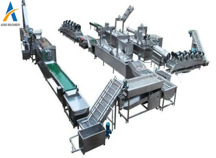 Industrial Banana crisps french fries making machines production line