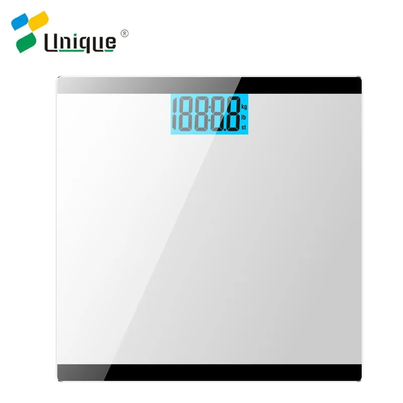 
180kg Glass Top Display Accurate Normal Household Bathroom Digital Body Weight Electronic Scale 