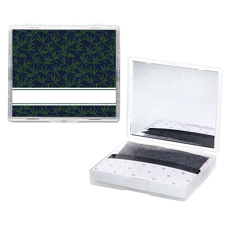 Natural mirror case oil absorbing sheets for face