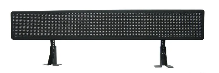 digital advertising equipment product P4/P4.72/P7.625 dot matrix program led digital clock red display