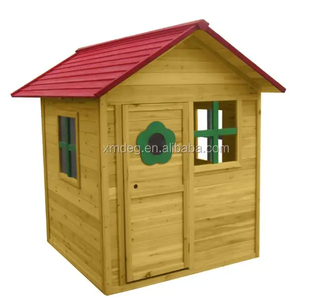 Wooden Children playhouse and wooden cubby house for kids