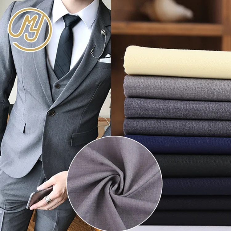 Hot sale Stock lots custom brands mens suit pants italian suiting fabric for garment