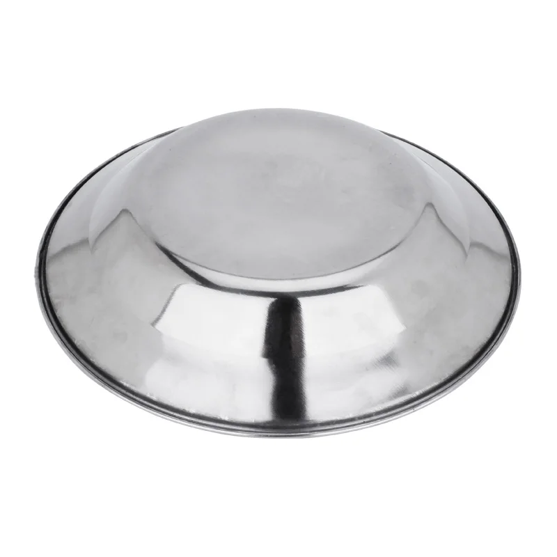 Hot sales Stainless Steel Round Tray Steel Plate Dinner Plate