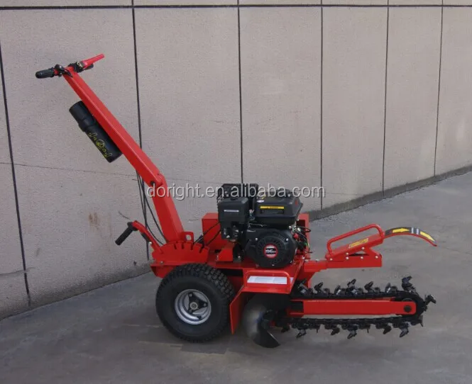 Chain trencher for skid steer loader for low price sale