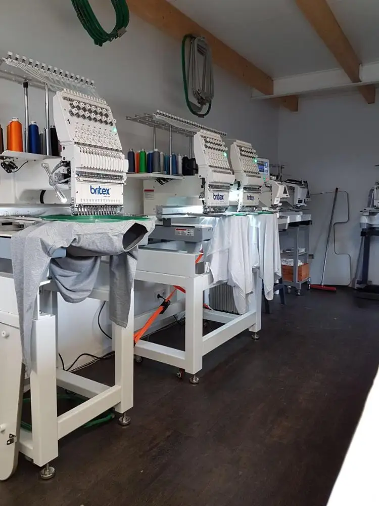 BR-1201 одна осветительная головка, 12 видов цветов 12 иглы для вышивальной машины