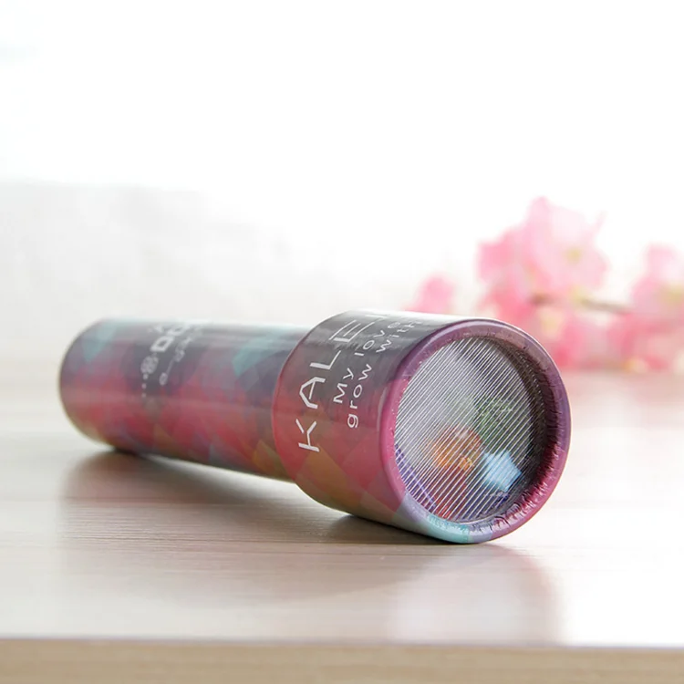 Классические игрушки, цветной Деревянный калейдоскоп