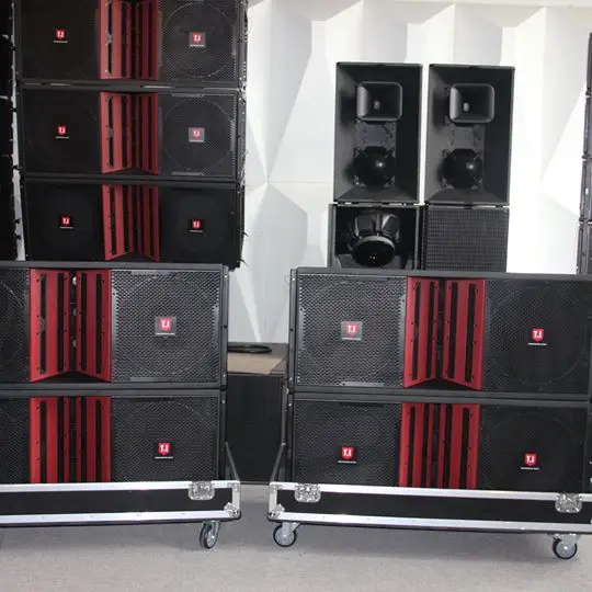 LA-215 dual 15 Pro outdoor line array speaker 2*15LF 4*8MF 3*3'HF