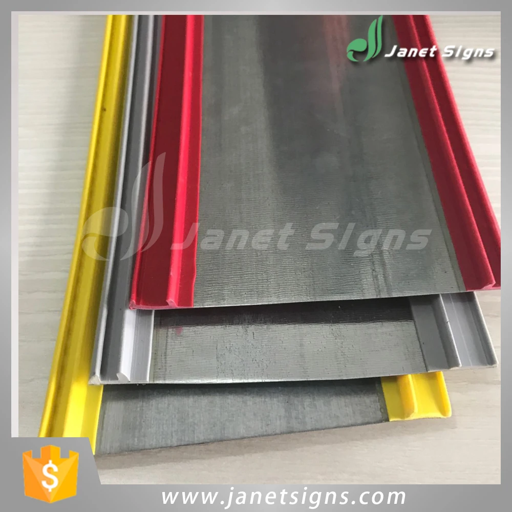 
Colorful channel letter soft 80 mm plastic profile made in China 