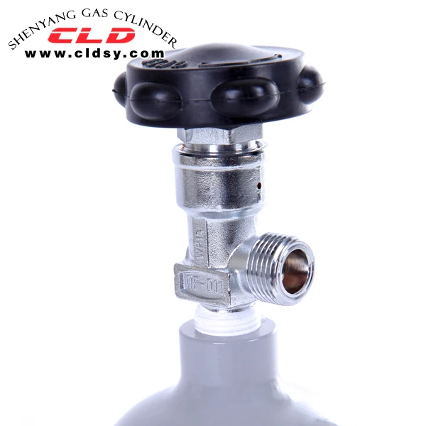 
6L 15MPa High Pressure Seamless Alloy 6061 Helium Gas Cylinder 