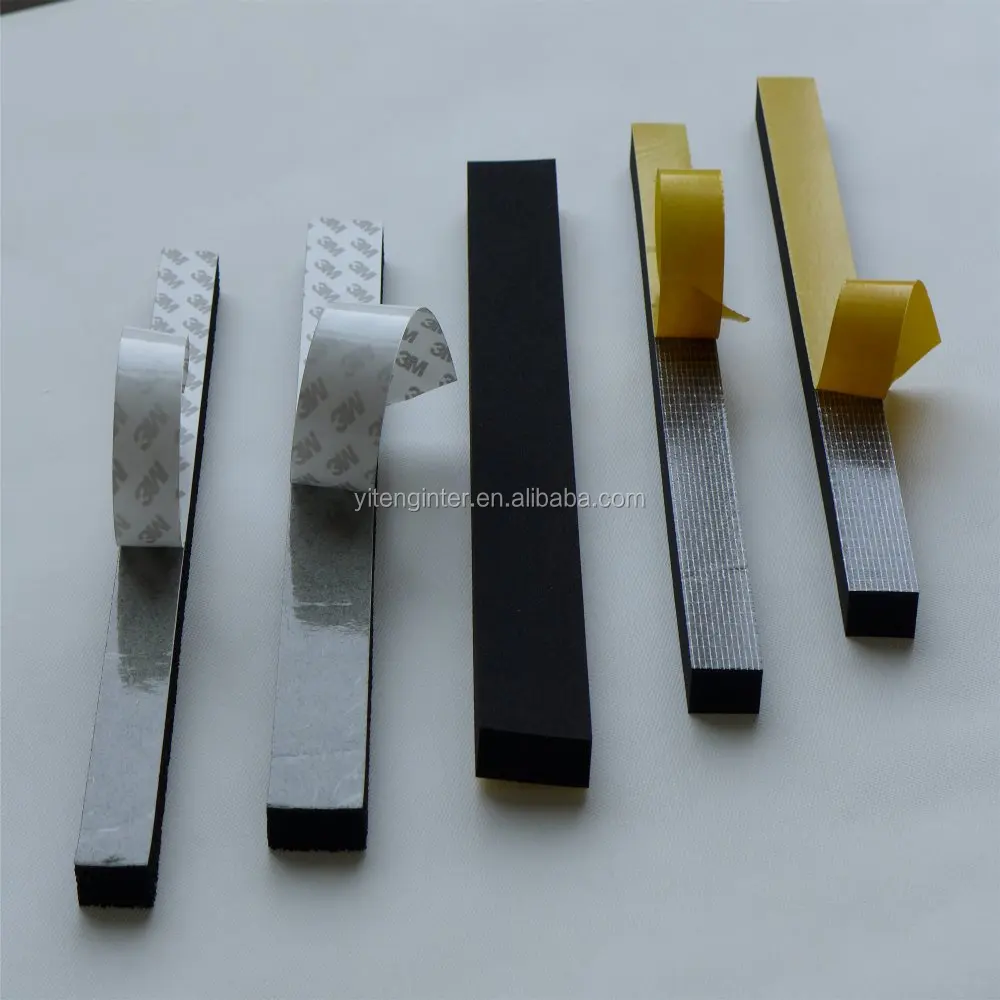 EPDM Foam Gasket Roll Strip with Different Tapes