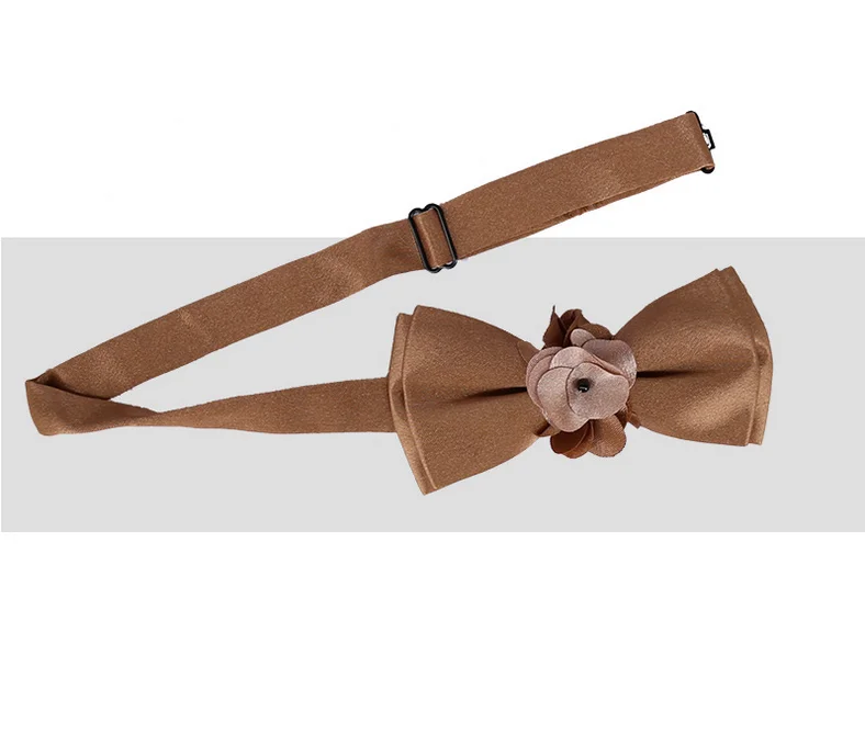 Newest Factory Hand Made Red Polyester Party Mens Weeding Bowtie