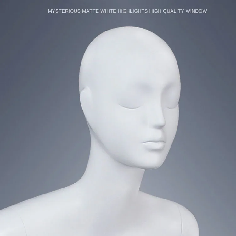 XINJI New Design Sexy Tall Thin Manikin Women Dummy Full Body FRP Abstract White Female Mannequin Window