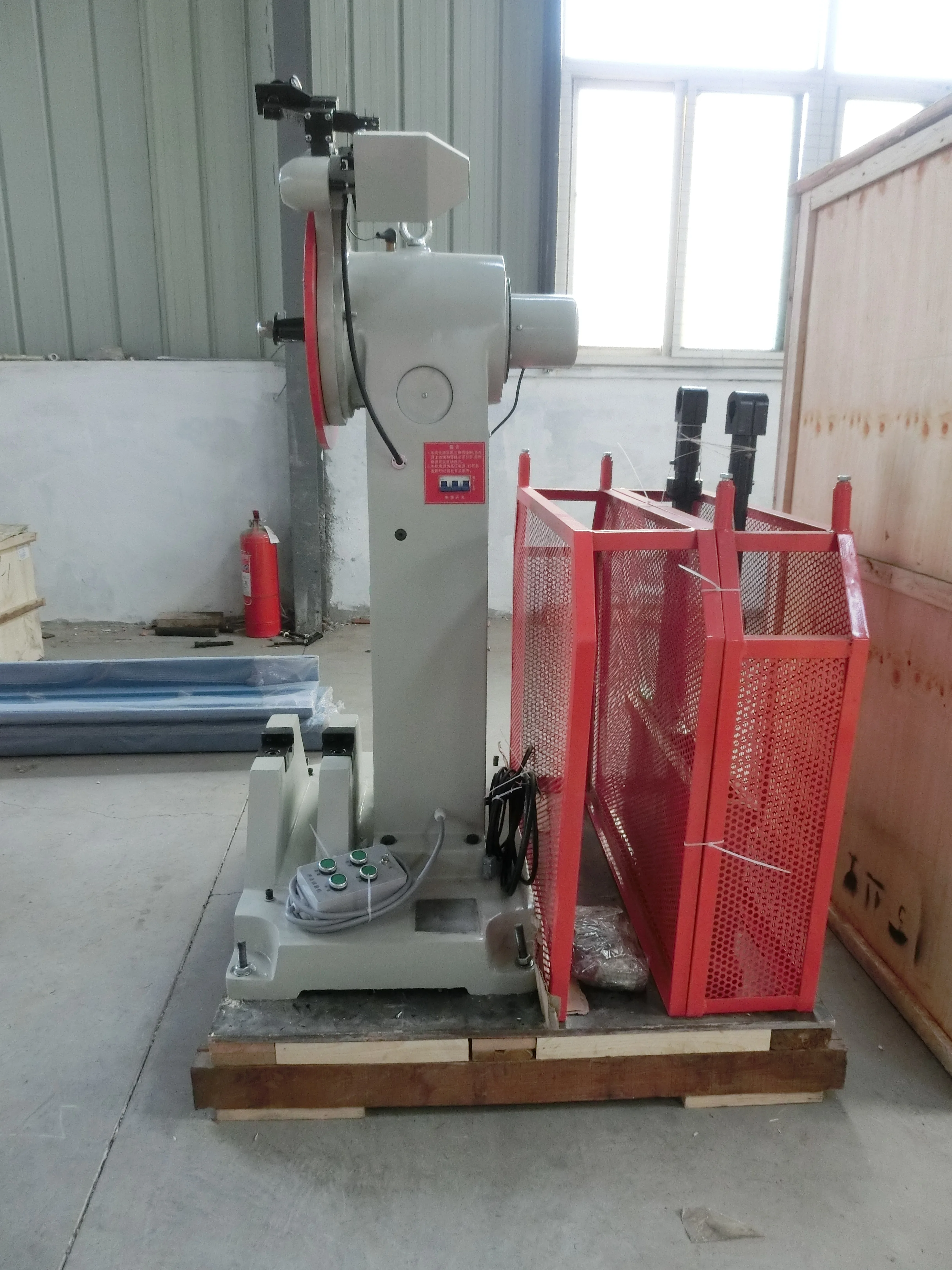 JB-500B Semi-automatic Pendulum Impact Tester Charpy 500J, Impact Testing Machine, Impact Equipment