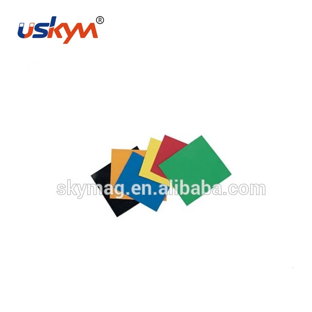 Colourful rubber magnet flexible magnet magnetic sheet magnetic strip