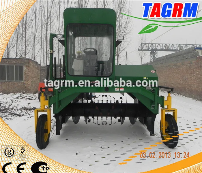 Отходов отбросы обработки машина M2600 микробной органических удобрений шредер