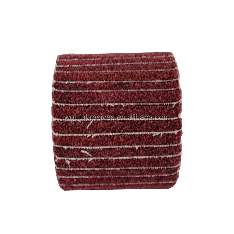 China Manufacture Wire Drawing Non Woven Polishing Wheel