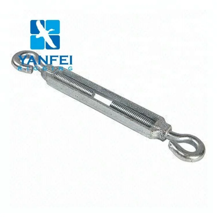 Carbon steel japanese turnbuckle  clamp forged hot galvanized threaded rod M16mm turnbuckle eye bolt
