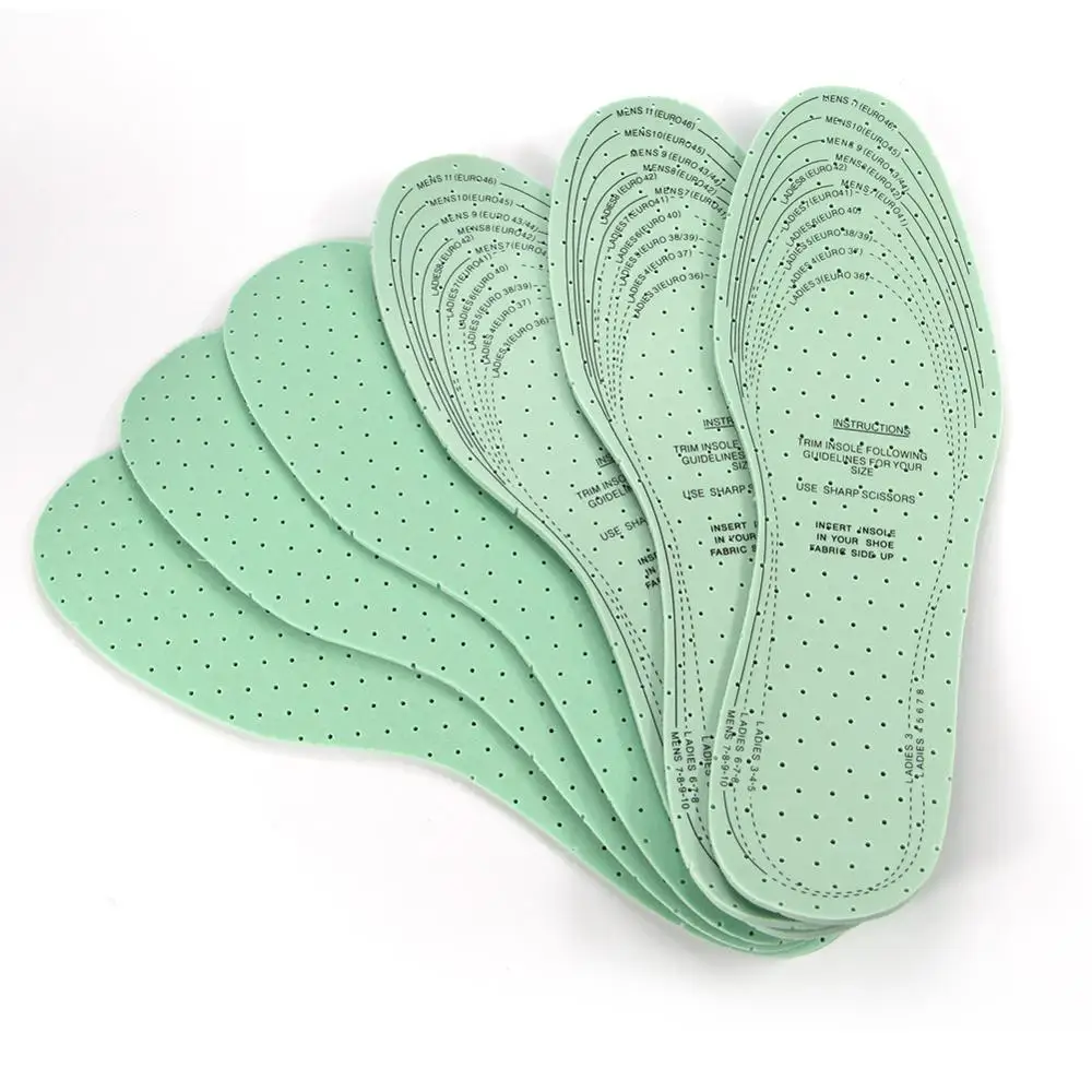 ZRWR01 Top Sale High Quality Green Latex Cotton Shoe Tpe Insole Board For Shoes