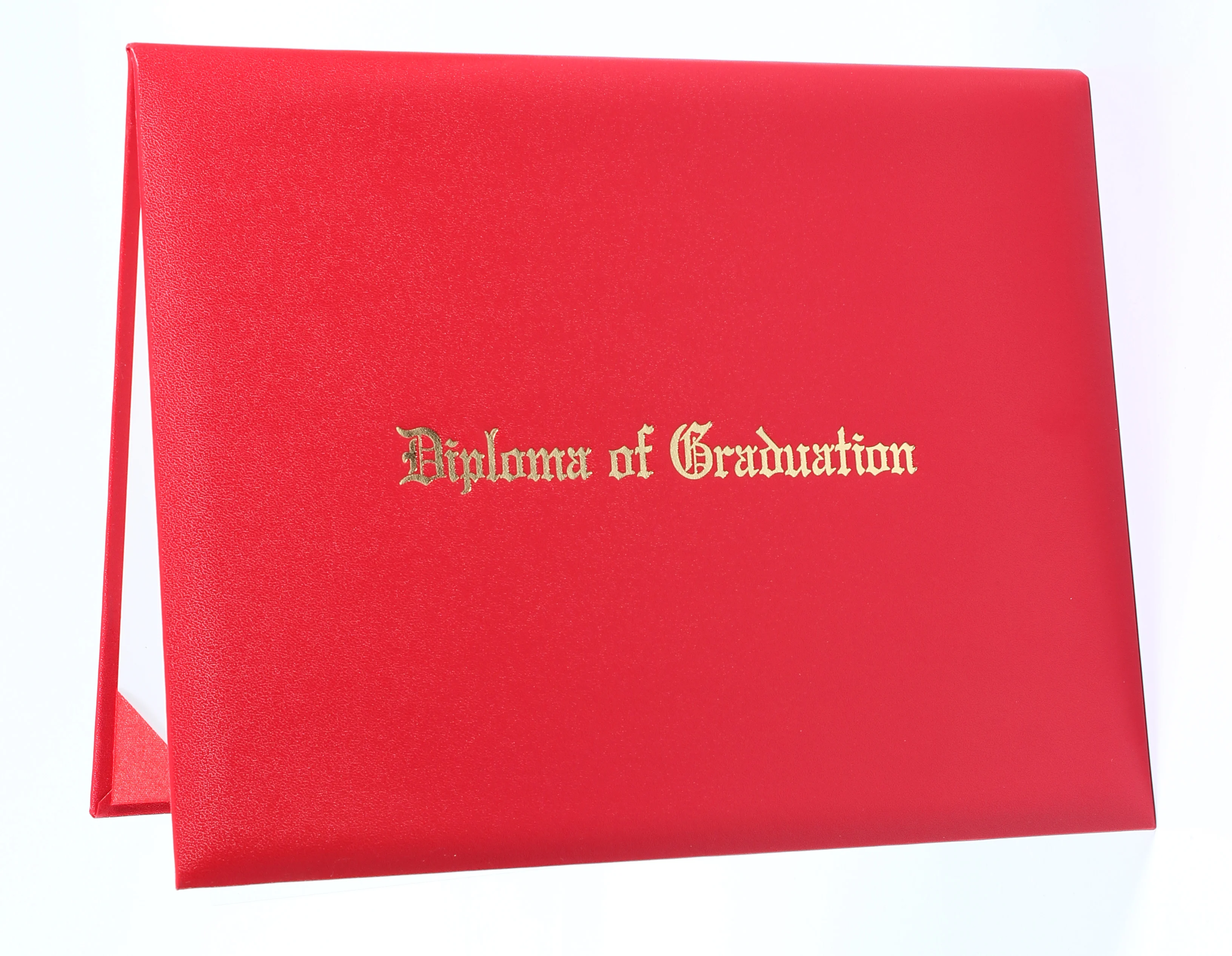 Logo Imprinted PU Leatherette Diploma Cover Certificate Holder